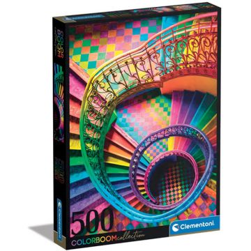 Color Boom - Stairs, 500 pc puzzle